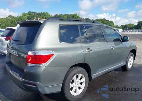 2013 Toyota Highlander from USA, damaged, VIN 5TDZA3EH8DS032976